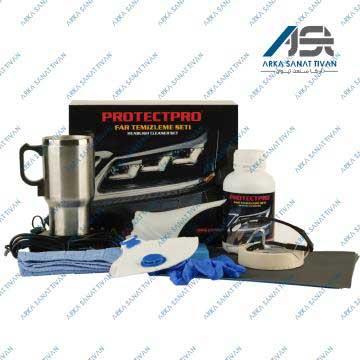 دستگاه شفاف سازی چراغ خودرو 600 سی سی | ست کامل رفع کدری چراغ با بهترین کیفیت